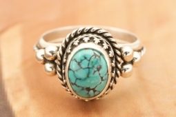 Sleeping Beauty Turquoise Ring